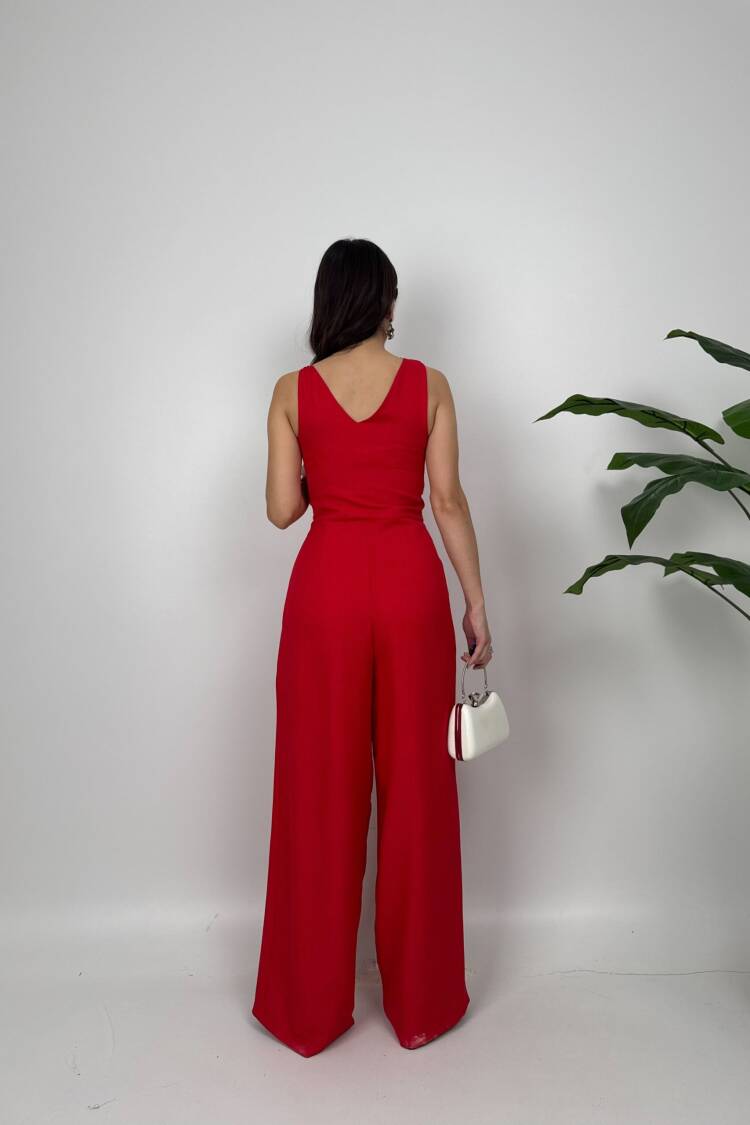 ElegantSleeveless Slip Dress With Cowl Neck