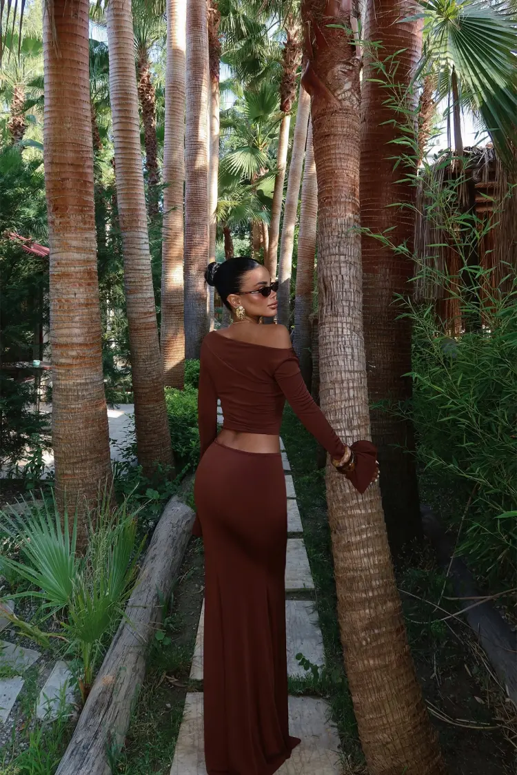 Elegant Formal Suit With Off Shoulder Neck