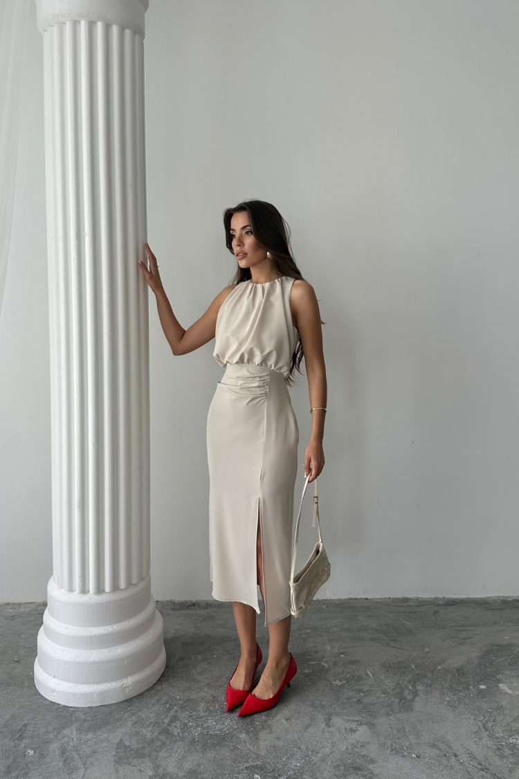 Elegant Sheath Dress - Brand: Ello - Women's Clothing Wholesale - Globality Store