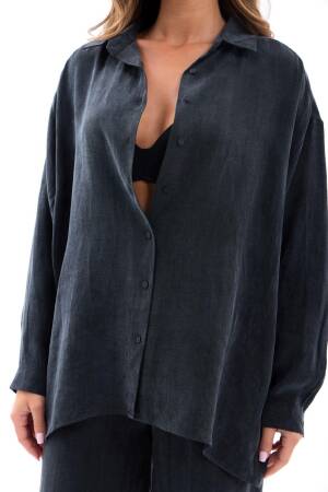 Black Oversized Fit Palazzo Set - Brand: Fame - Women's Clothing Wholesale - Globality Store