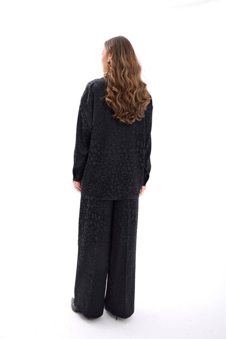Animal Print Oversized Fit Set