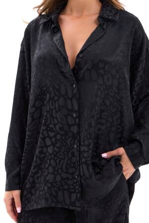 Animal Print Oversized Fit Set - Brand: Fame - Women's Clothing Wholesale - Globality Store