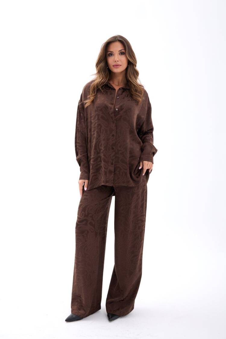 Elegant Formal Set With Palazzo Pants - Brand: Fame - Women's Clothing Wholesale - Globality Store