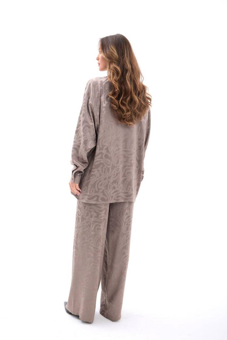 Beige Casual Elegant Formal Set