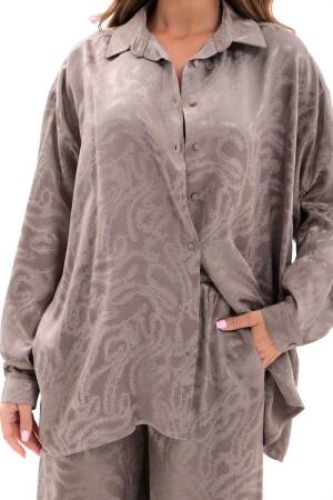 Beige Casual Elegant Formal Set - Brand: Fame - Women's Clothing Wholesale - Globality Store
