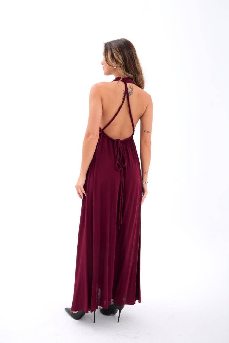Elegant Backless Dress