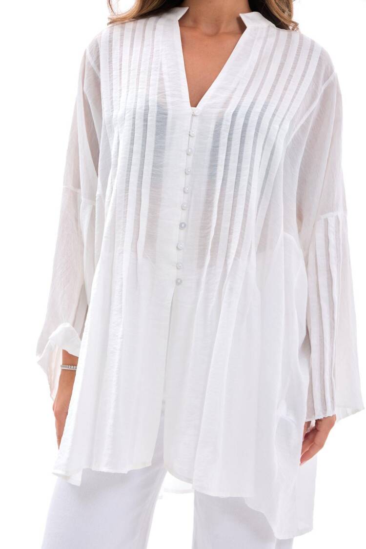 Casual Elegant Modest Boho Long Sleeve Shirt