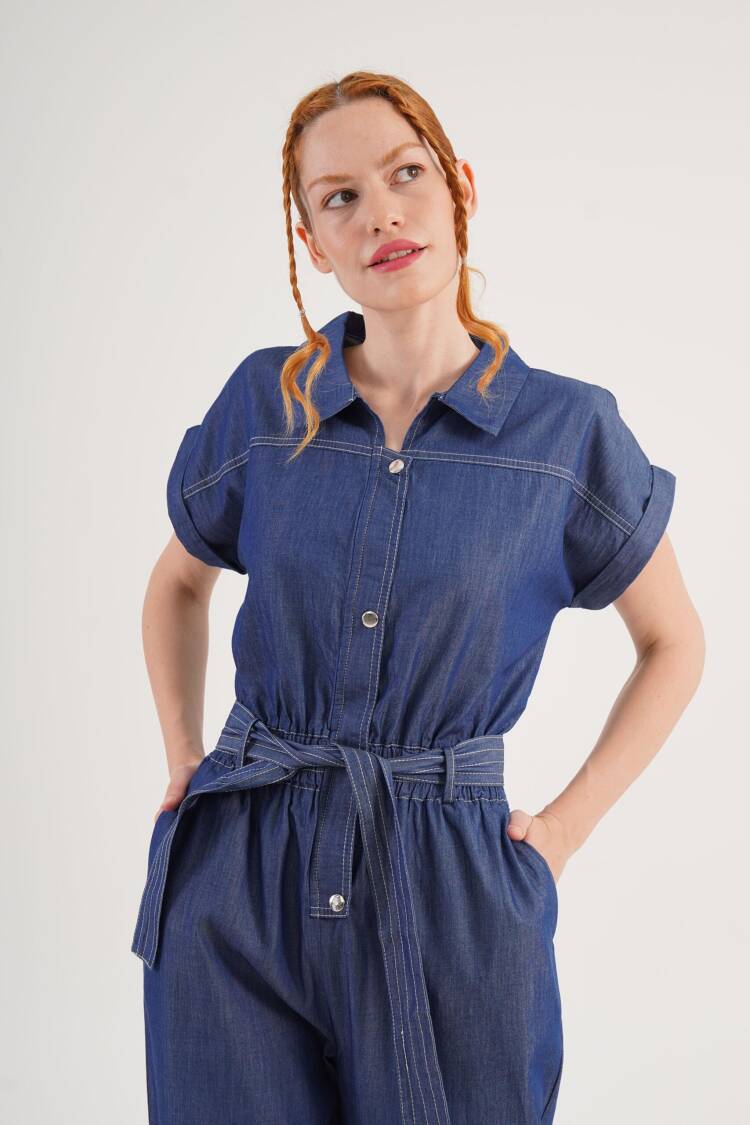Blue Casual Sport Streetwear Shirt