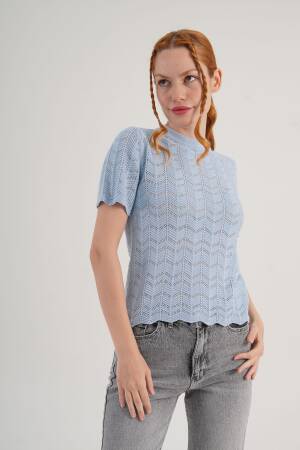 Blouse Casual Elegant Vintage Short Sleeve - Brand: Lustrin - Women's Clothing Wholesale - Globality Store