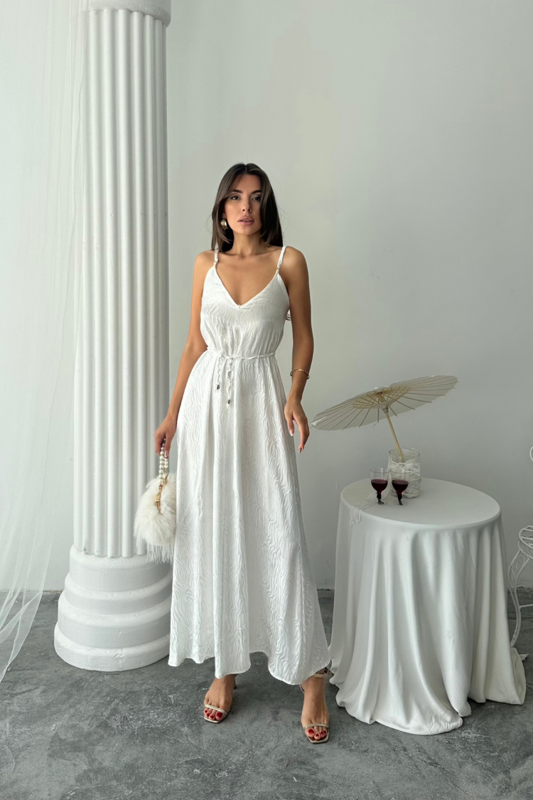 Elegant Glam Sexy Slip Dress Maxi - Brand: Ello - Women's Clothing Wholesale - Globality Store