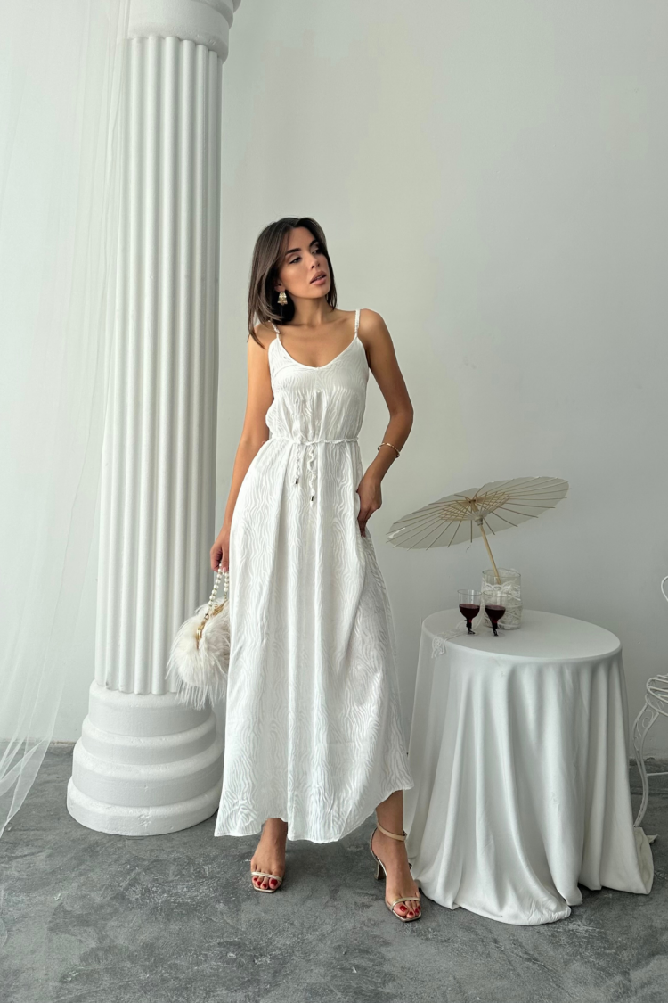 Elegant Glam Sexy Slip Dress Maxi