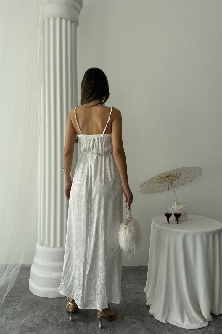 Elegant Glam Sexy Slip Dress Maxi