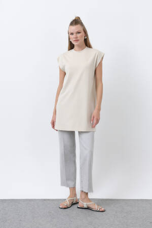 Modest Casual Tunic With Cap Sleeve - Brand: Puane - Women's Clothing Wholesale - Globality Store