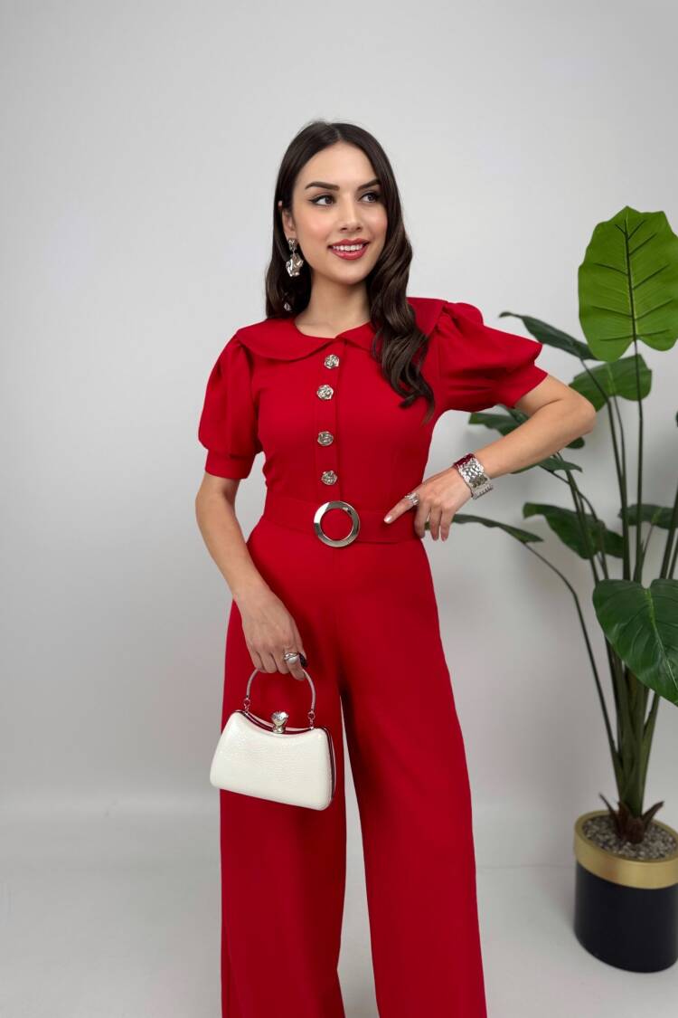 Tailored Elegant Fitted Jumpsuit
