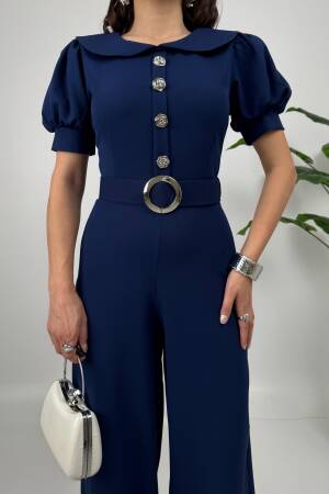 Tailored Jumpsuit - Brand: Miss Janell - Women's Clothing Wholesale - Globality Store