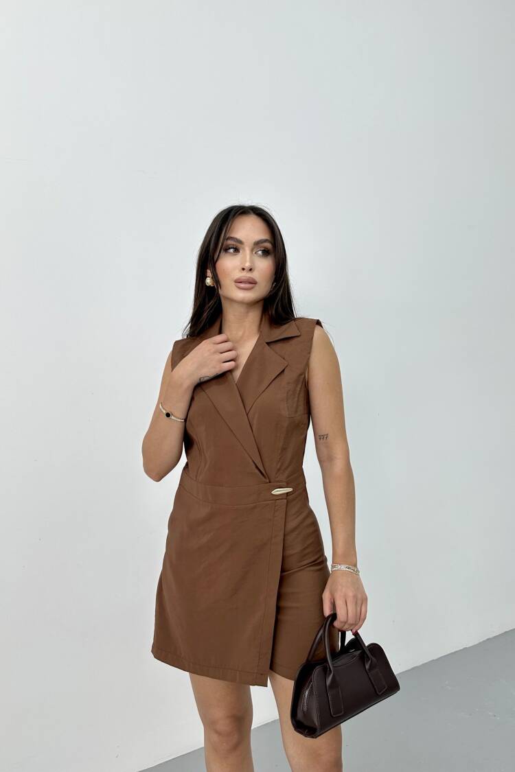 Tailored Jumpsuit - Elegant Sleeveless Slim Fit - Brand: STEPS - Women's Clothing Wholesale - Globality Store