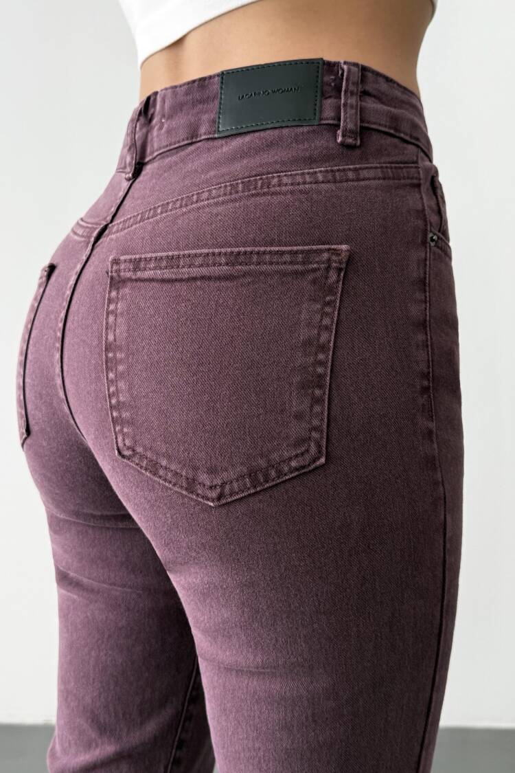 Jeans Bootcut Flare Leg High Waist