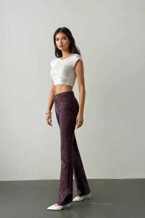 Jeans Bootcut Flare Leg High Waist - Brand: LACARINO - Women's Clothing Wholesale - Globality Store