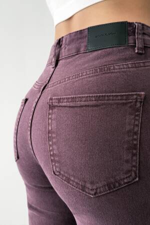 Jeans Bootcut Flare Leg High Waist - Brand: LACARINO - Women's Clothing Wholesale - Globality Store