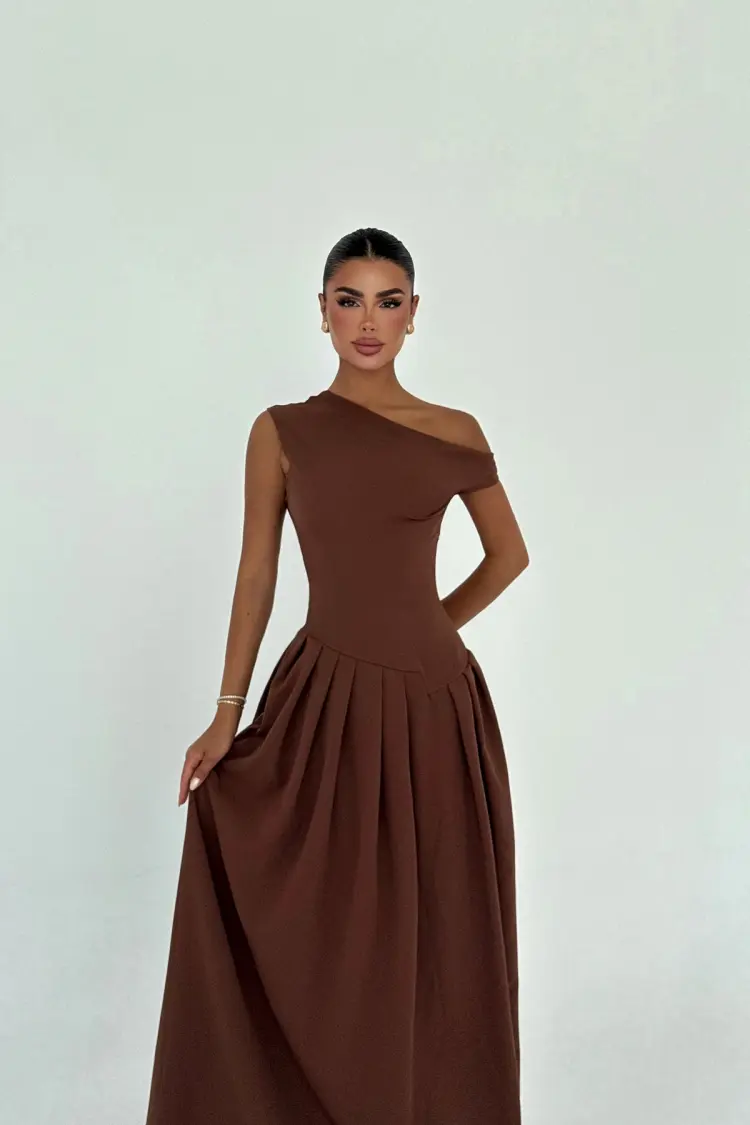 Elegant Formal Glam A-Line Dress