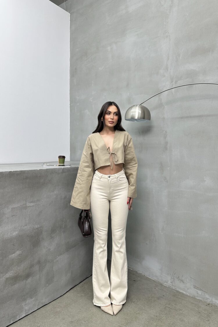 Elegant Casual Jeans With Flare Leg