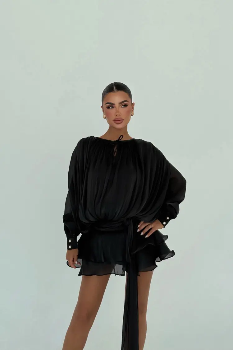Sexy Elegant Glam Babydoll Dress
