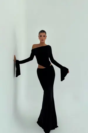 Sexy Elegant Mermaid Maxi Set - Brand: EYYO ATELIER - Women's Clothing Wholesale - Globality Store