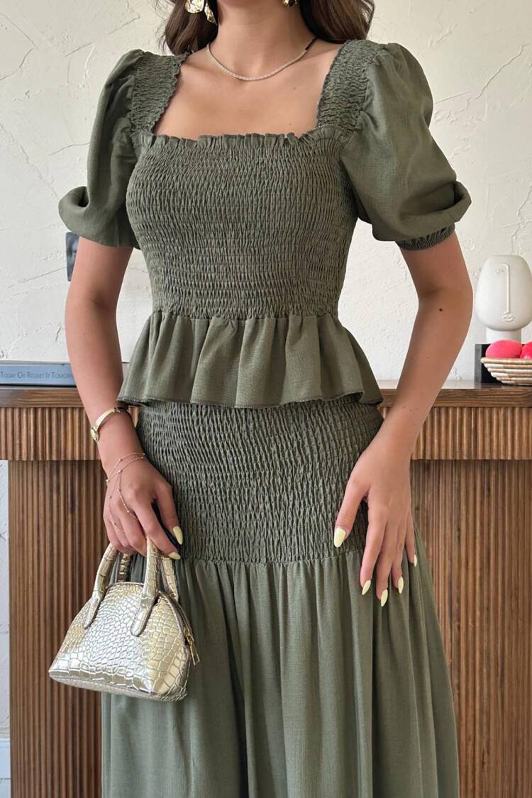 Set Casual Elegant Boho Modest Style