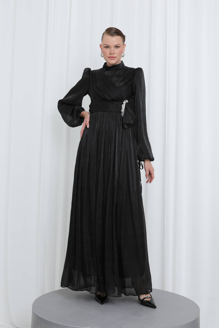 Elegant Fit And Flare Dress - Brand: Puane - Women's Clothing Wholesale - Globality Store