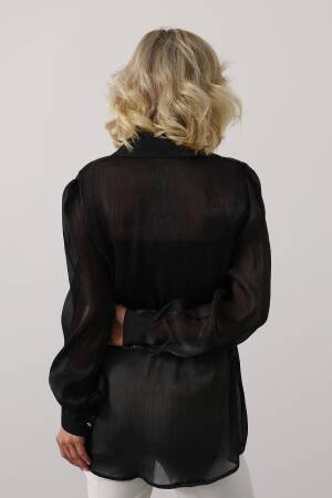 ElegantShirt With Notched Neck And Buttoned Closure - Brand: Reyon - Women's Clothing Wholesale - Globality Store