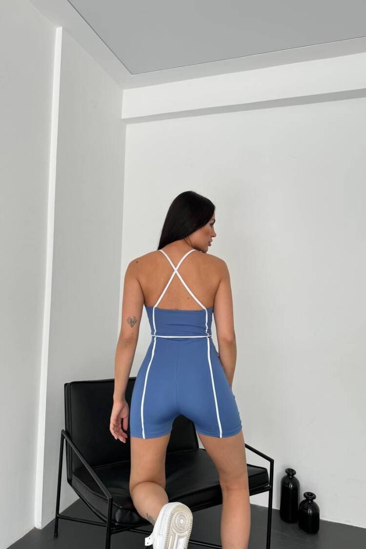 Sporty Casual Sexy Cami Jumpsuit