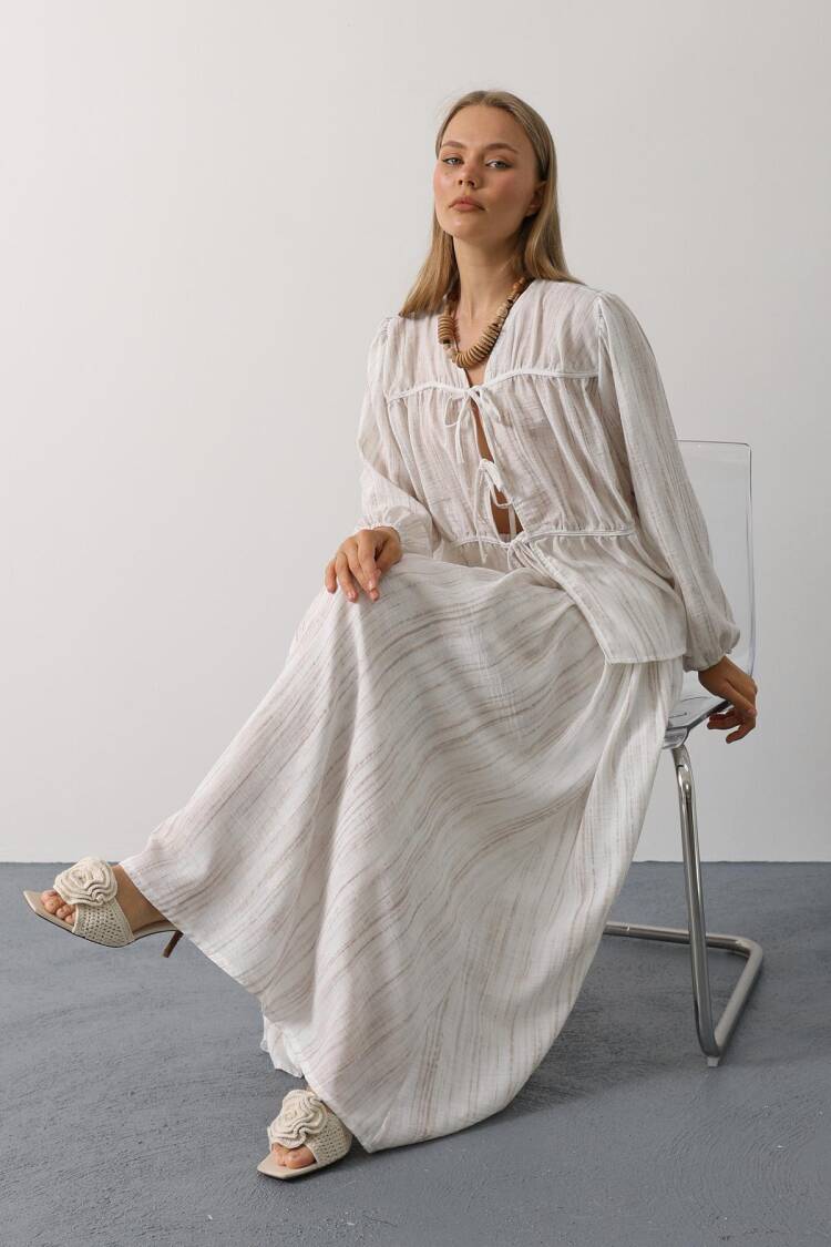 White Boho Elegant Set - Brand: Reyon - Women's Clothing Wholesale - Globality Store