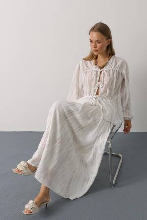 White Boho Elegant Set - Brand: Reyon - Women's Clothing Wholesale - Globality Store