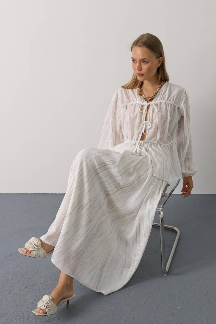 White Boho Elegant Set