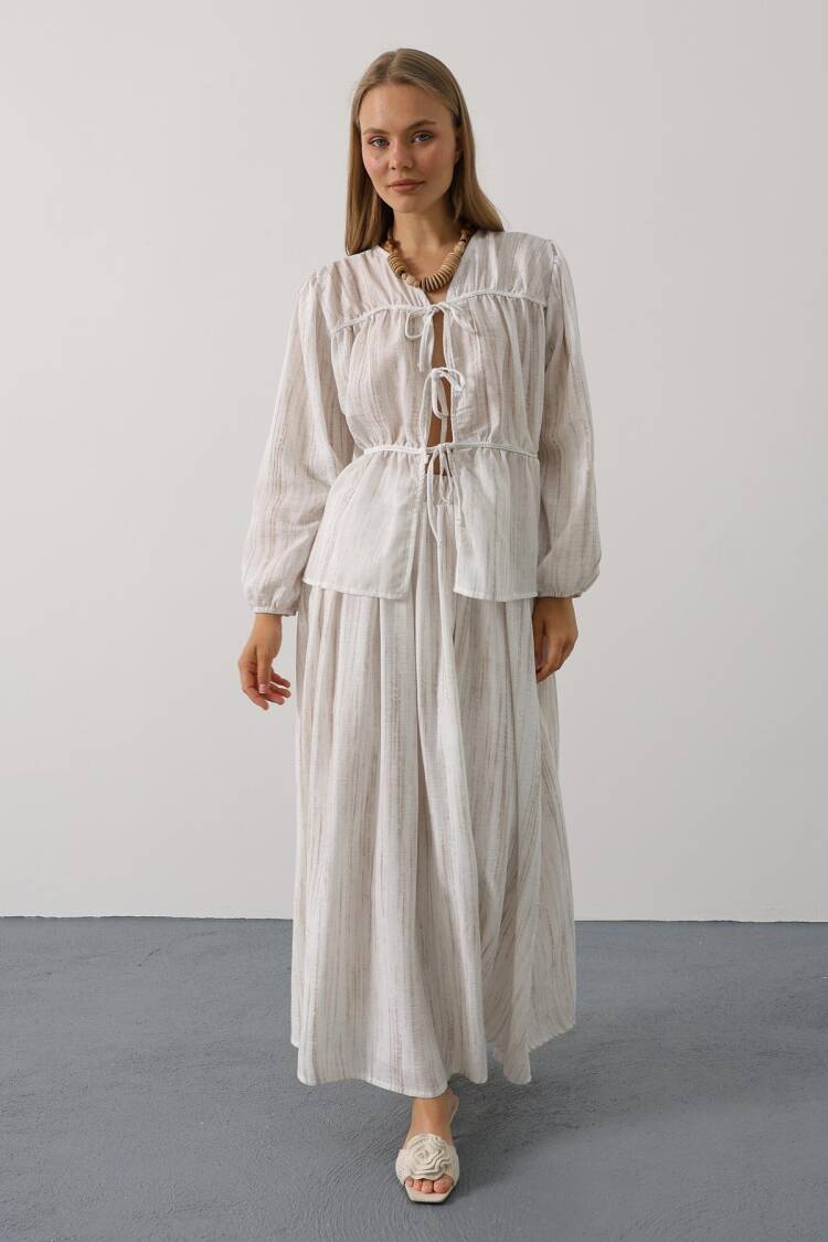 White Boho Elegant Set