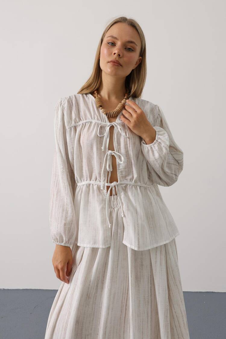 White Boho Elegant Set