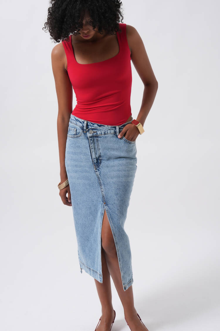 Sexy Sleeveless Fitted Bodysuit With Square Neck - Brand: Black Fashion - Women's Clothing Wholesale - Globality Store