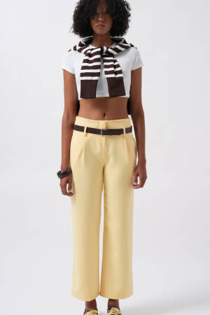 High Waist Palazzo Pants - Brand: Black Fashion - Women's Clothing Wholesale - Globality Store