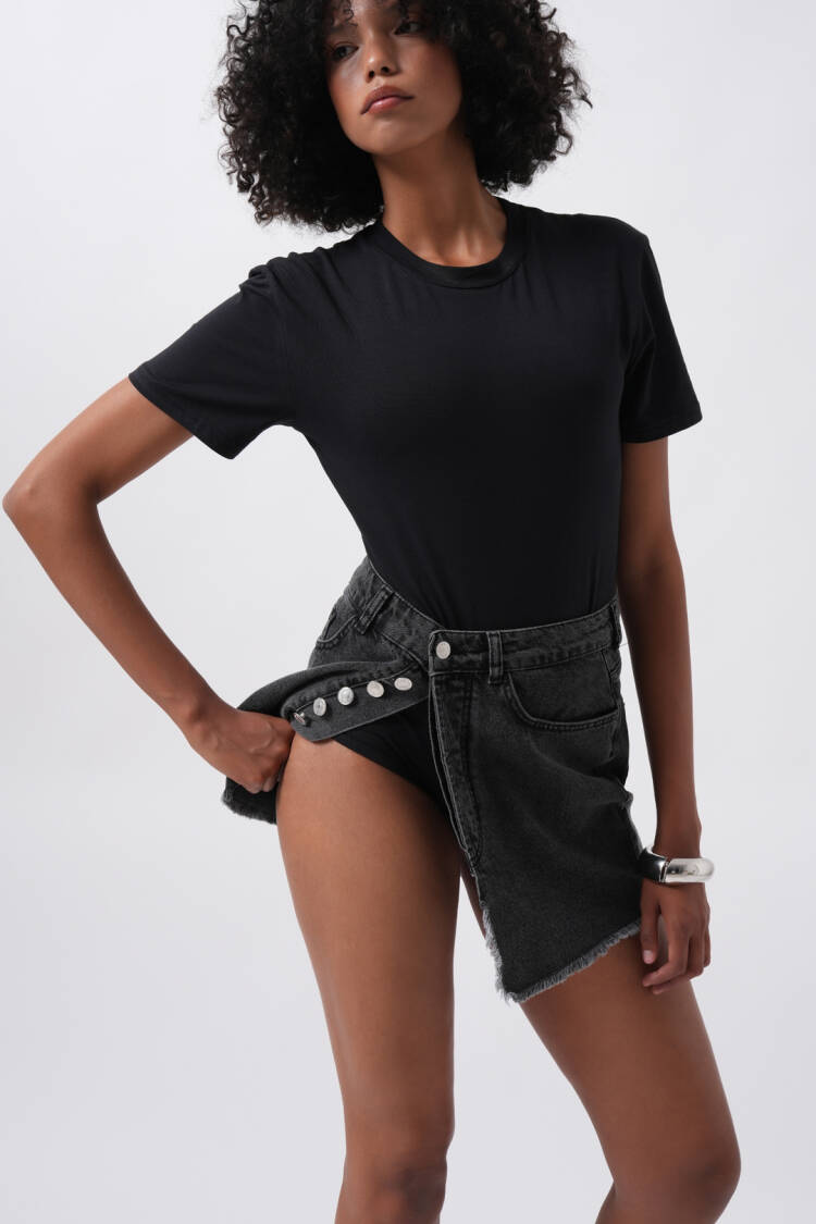 Fitted Casual Streetwear Bodysuit - Brand: Black Fashion - Women's Clothing Wholesale - Globality Store