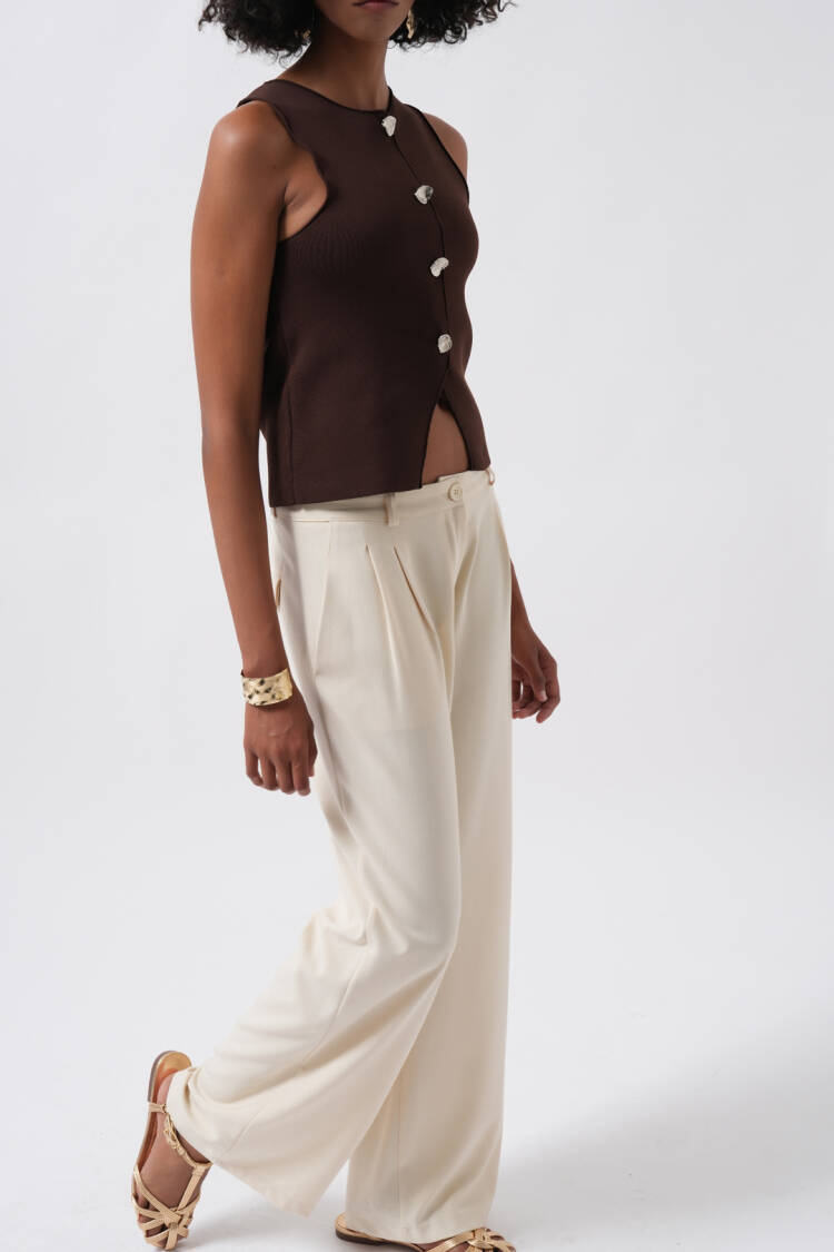 Wide Leg Palazzo Pants - Brand: Black Fashion - Women's Clothing Wholesale - Globality Store