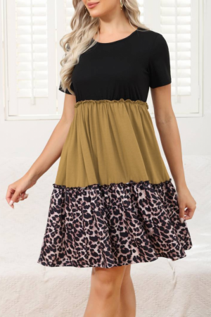 Black Casual Cute Babydoll Dress - Brand: Janes - Women's Clothing Wholesale - Globality Store