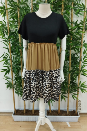 Black Casual Cute Babydoll Dress - Brand: Janes - Women's Clothing Wholesale - Globality Store