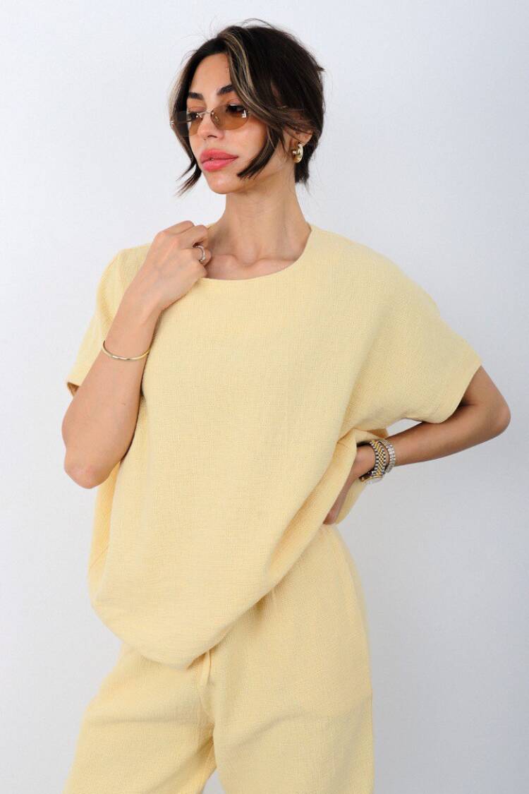 Oversized Fit Casual Blouse