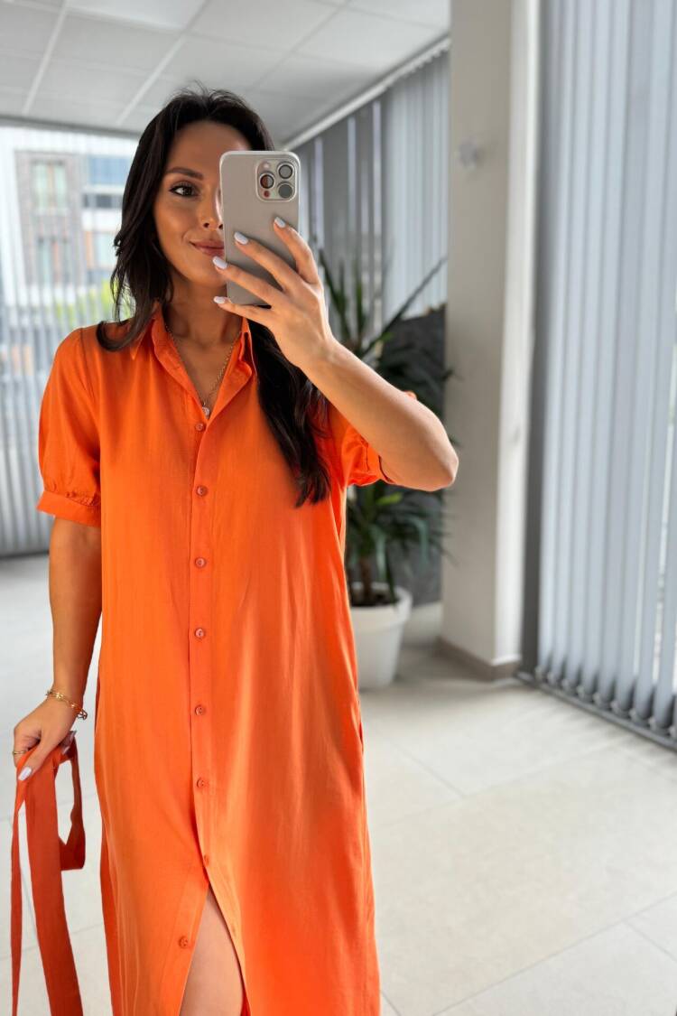 Casual Elegant Formal Modest Shirt Dress Maxi