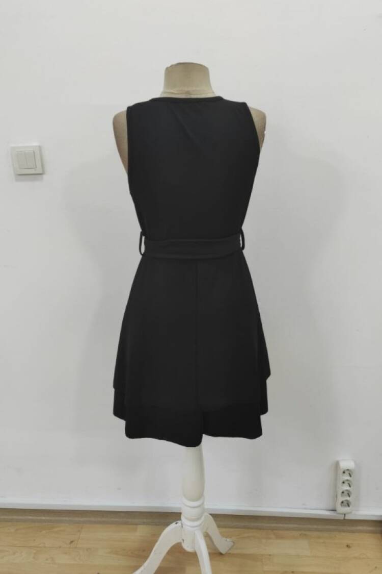 Black Sexy Elegant Wrap Dress