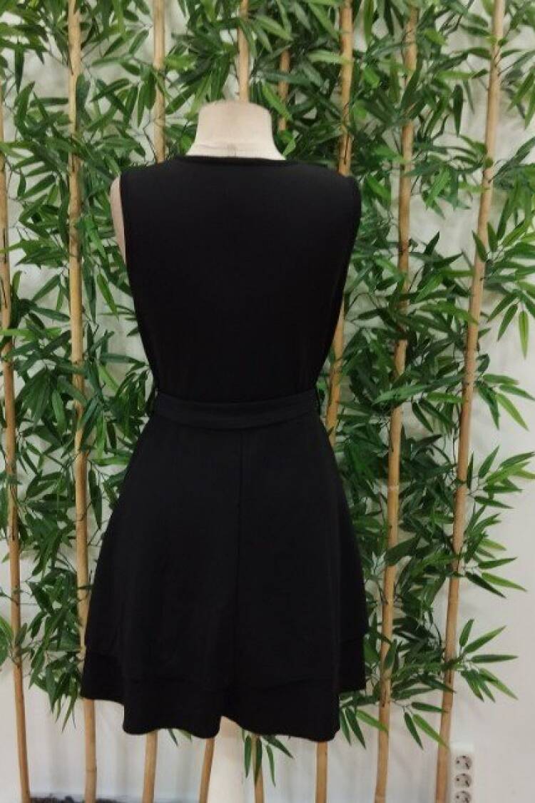 Black Sexy Elegant Wrap Dress