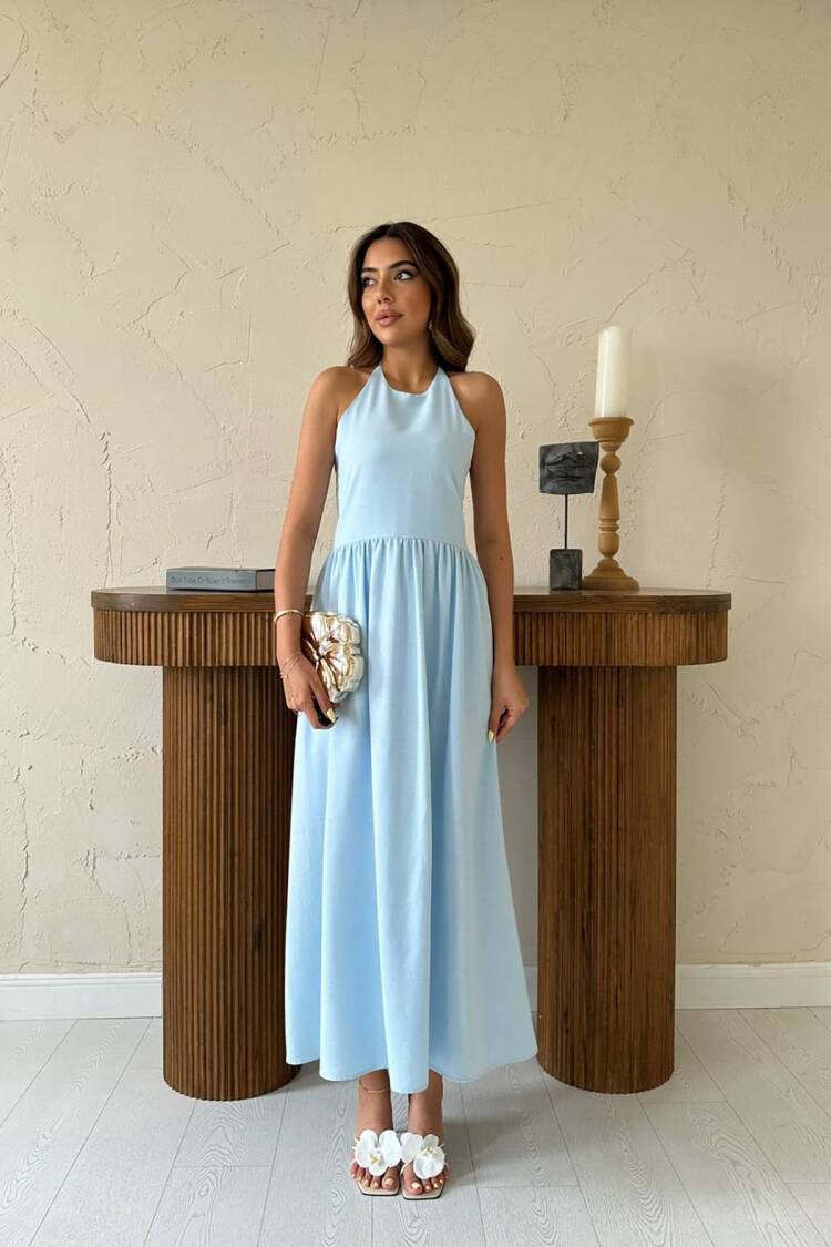 Elegant Fit And Flare Dress - Brand: Elisa - Women's Clothing Wholesale - Globality Store