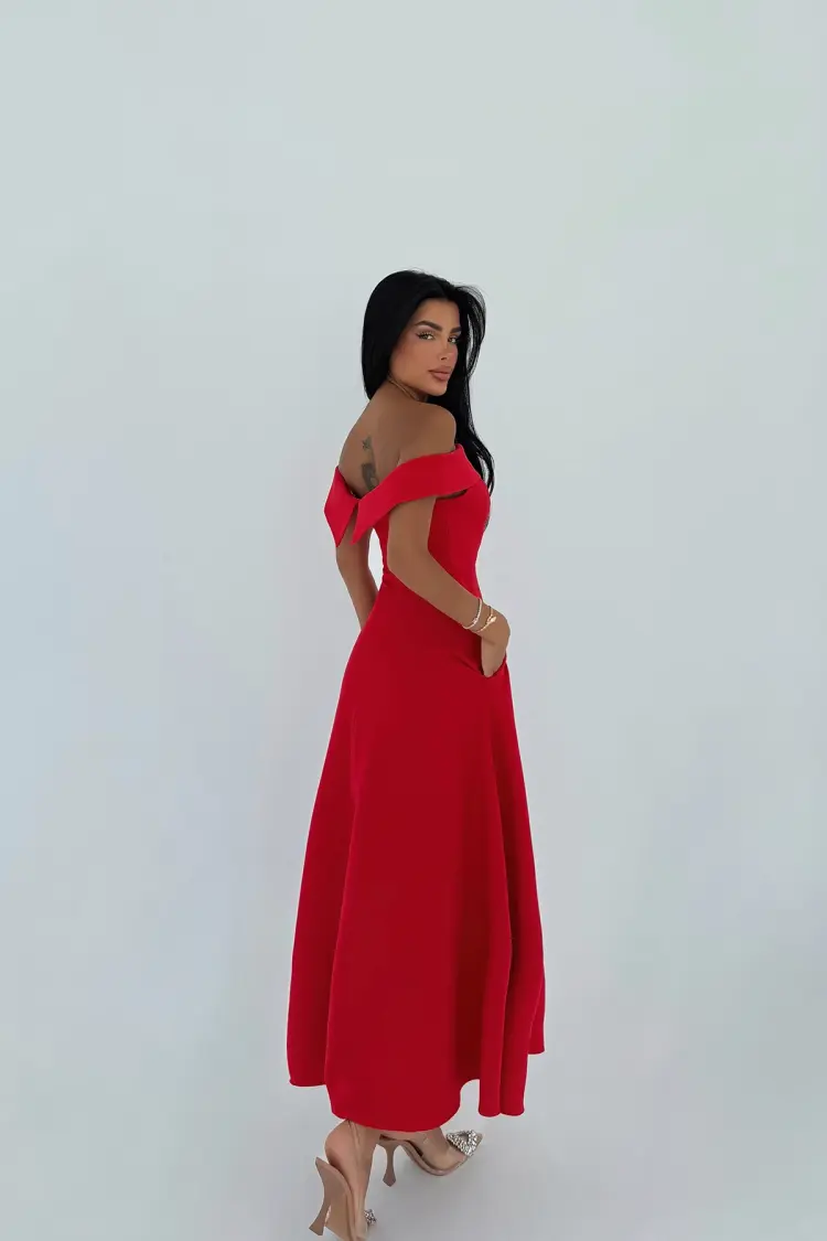 Elegant Formal Glam A-Line Dress