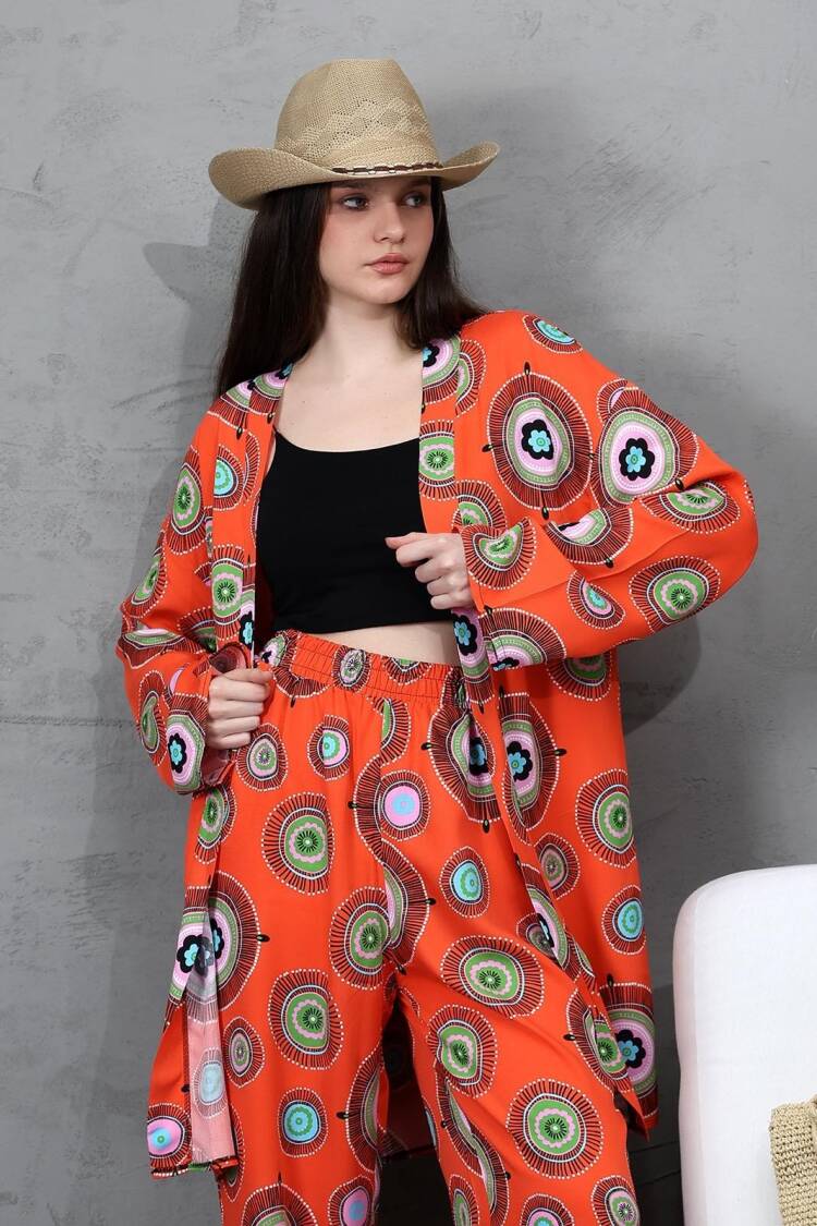 Boho Kimono With Floral & Figure Patterns - Brand: My Jest Fashion - Women's Clothing Wholesale - Globality Store