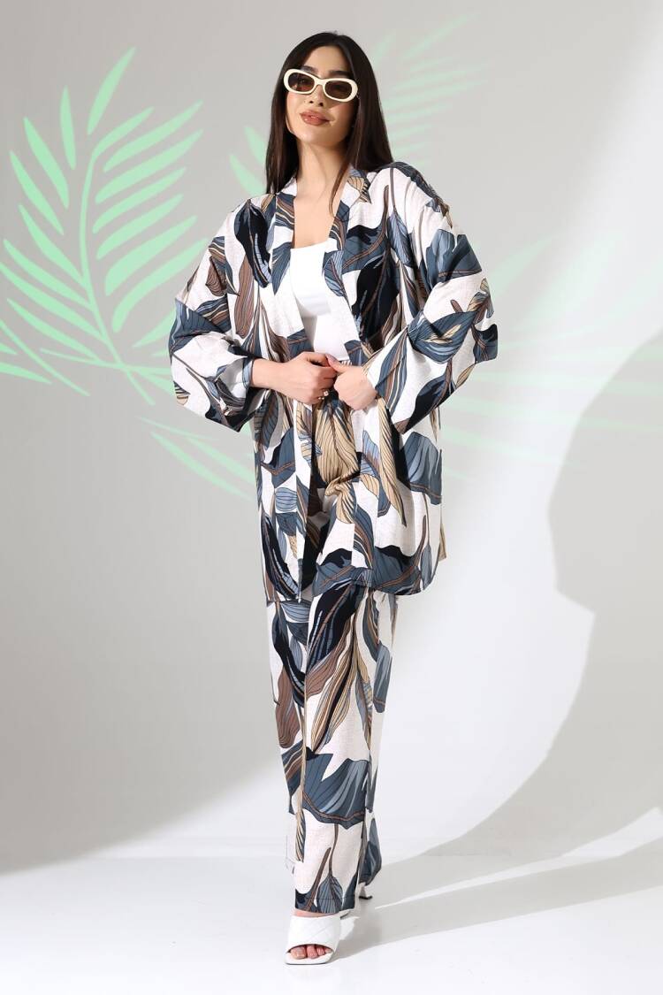 Blue Casual Elegant Streetwear Set - Brand: My Jest Fashion - Women's Clothing Wholesale - Globality Store